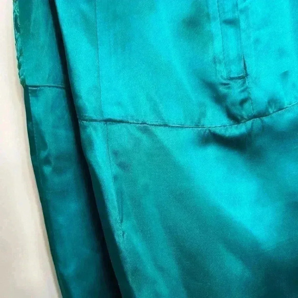 GUNNE SAX GREEN BLUE DRESS 9/10 - Picture 16 of 16